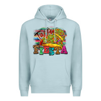 Blue Mist Taco Fiesta Premium Hoodie - texasbilliewilder