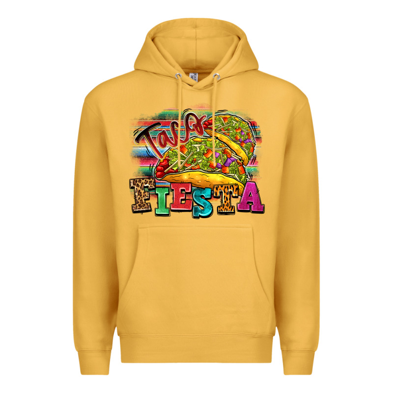 Taco Fiesta Premium Hoodie by texasbilliewilder | Teevron