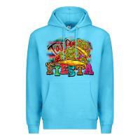 Ocean Blue Taco Fiesta Premium Hoodie - texasbilliewilder