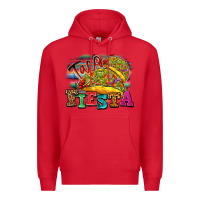 Red Taco Fiesta Premium Hoodie - texasbilliewilder