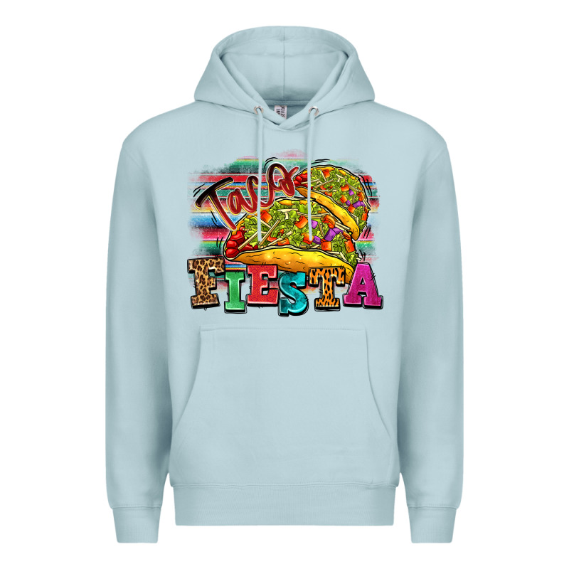 Taco Fiesta Premium Hoodie by texasbilliewilder | Teevron
