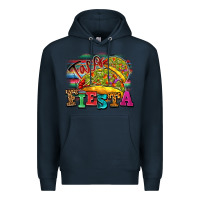 Navy Taco Fiesta Premium Hoodie - texasbilliewilder