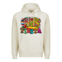 Oatmeal Heather Taco Fiesta Premium Hoodie - texasbilliewilder