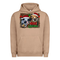 Pigment Burro merry christmas heifers Urban Hoodie - RanaPortraitStore