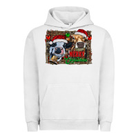 Pigment Lunar Rock merry christmas heifers Urban Hoodie - RanaPortraitStore