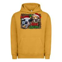 Pigment Peanut Butter merry christmas heifers Urban Hoodie - RanaPortraitStore