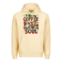 Pina Colada i like my coffee black like my soul Premium Hoodie - Zillion Design Studio
