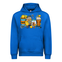 Cobalt lacrosse coffee cups Urban Hoodie - Zillion Design Studio