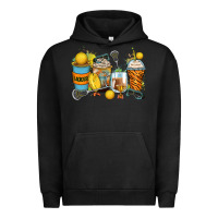 Pigment Black lacrosse coffee cups Urban Hoodie - Zillion Design Studio