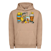 Pigment Burro lacrosse coffee cups Urban Hoodie - Zillion Design Studio