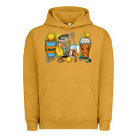Pigment Peanut Butter lacrosse coffee cups Urban Hoodie - Zillion Design Studio
