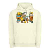 Pigment Pistachio lacrosse coffee cups Urban Hoodie - Zillion Design Studio
