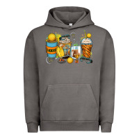 Pigment Tornado lacrosse coffee cups Urban Hoodie - Zillion Design Studio