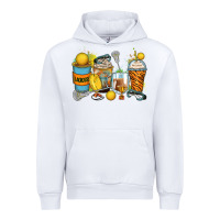 White lacrosse coffee cups Urban Hoodie - Zillion Design Studio