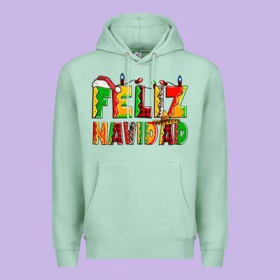 Feliz Navidad Premium Hoodie Designed By Zillion Design Studio