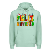 Seafoam feliz navidad Premium Hoodie - Zillion Design Studio