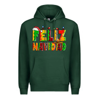 Sports Green feliz navidad Premium Hoodie - Zillion Design Studio