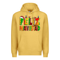 Antique Gold feliz navidad Premium Hoodie - Zillion Design Studio