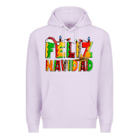 Lilac feliz navidad Premium Hoodie - Zillion Design Studio