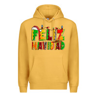 Mustard feliz navidad Premium Hoodie - Zillion Design Studio