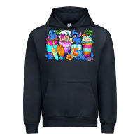 Navy stitch summer coffee cups Urban Hoodie - Zillion Design Studio