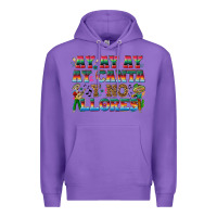 Purple Ay Ay Ay Ay Canta y No Llores Premium Hoodie - texasbilliewilder