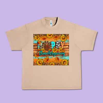 Happy Thanksgiving Urban Heavy Tee Designed By Artiststas