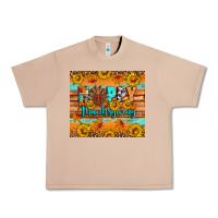 Burro Happy Thanksgiving Urban Heavy Tee - Artiststas