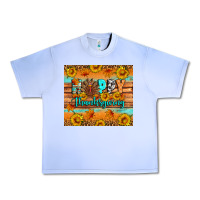Grape Ice Happy Thanksgiving Urban Heavy Tee - Artiststas