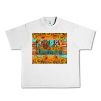 Lunar Rock Happy Thanksgiving Urban Heavy Tee - Artiststas