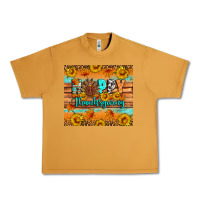 Peanut Butter Happy Thanksgiving Urban Heavy Tee - Artiststas