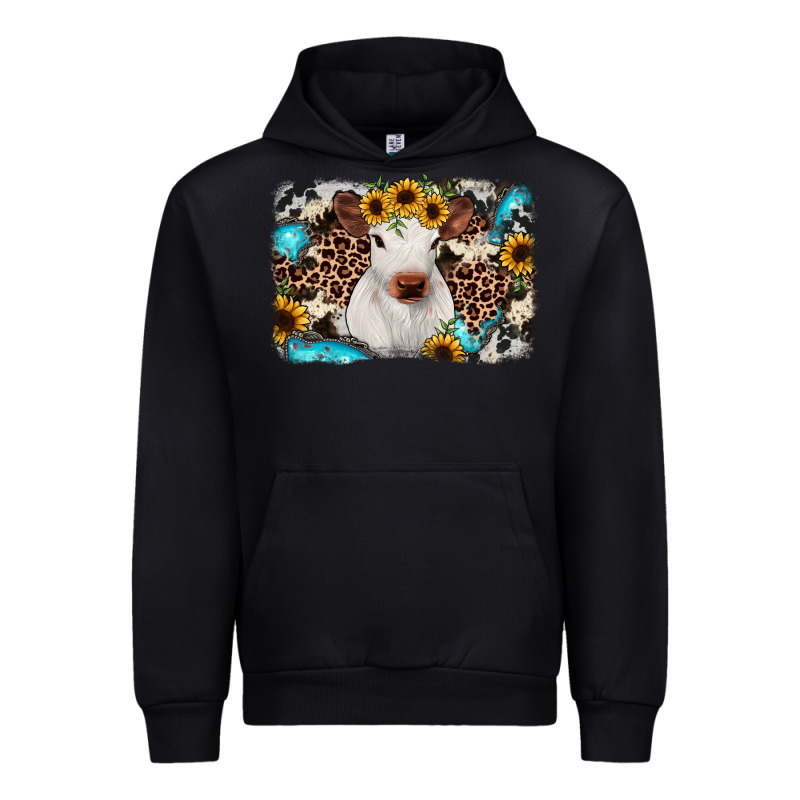 Cowhide Leopard Calf Urban Hoodie by RanaPortraitStore | Teevron