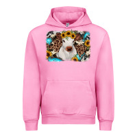Fuchsia Pink cowhide leopard calf Urban Hoodie - RanaPortraitStore