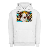 Pigment Lunar Rock cowhide leopard calf Urban Hoodie - RanaPortraitStore