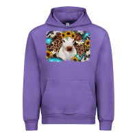 Tulip cowhide leopard calf Urban Hoodie - RanaPortraitStore