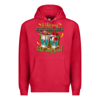 Cardinal I Like My Coffee Black Like My Soul Premium Hoodie - texasbilliewilder