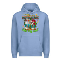 Colony Blue I Like My Coffee Black Like My Soul Premium Hoodie - texasbilliewilder