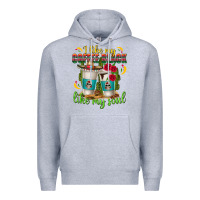 Heather Grey I Like My Coffee Black Like My Soul Premium Hoodie - texasbilliewilder