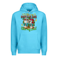 Ocean Blue I Like My Coffee Black Like My Soul Premium Hoodie - texasbilliewilder