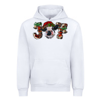 White christmas joy with heifer cow Urban Hoodie - RanaPortraitStore