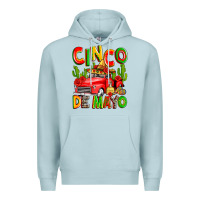 Blue Mist cinco de mayo truck Premium Hoodie - Zillion Design Studio