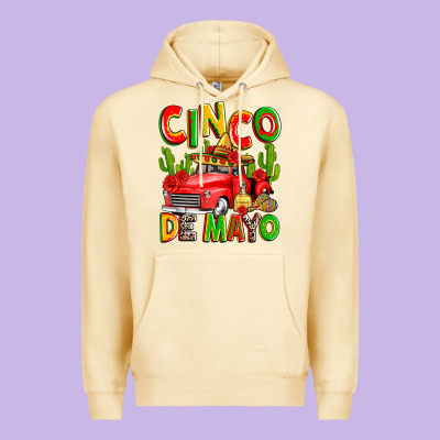 Cinco De Mayo Truck Premium Hoodie Designed By Zillion Design Studio