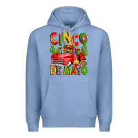 Colony Blue cinco de mayo truck Premium Hoodie - Zillion Design Studio