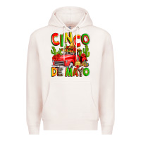 Pale Pink cinco de mayo truck Premium Hoodie - Zillion Design Studio