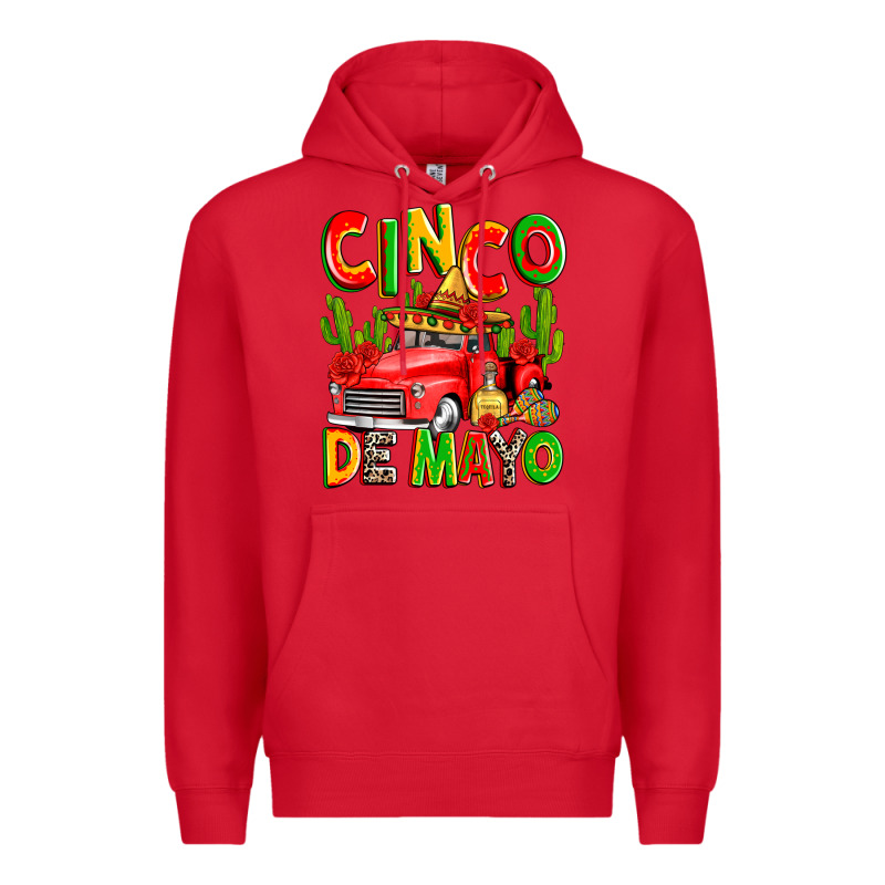 Cinco De Mayo Truck Premium Hoodie by Zillion Design Studio | Teevron