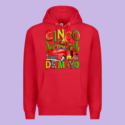 Cinco De Mayo Truck Premium Hoodie Designed By Zillion Design Studio