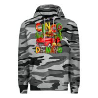 Slate Camo cinco de mayo truck Premium Hoodie - Zillion Design Studio