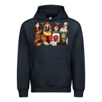 Navy harry coffee cups Urban Hoodie - Zillion Design Studio