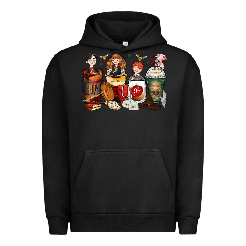 Harry Coffee Cups Urban Hoodie by Zillion Design Studio | Teevron