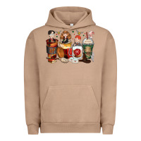 Pigment Burro harry coffee cups Urban Hoodie - Zillion Design Studio